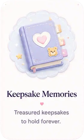 Keepsake Memories - treasured keepsakes to hold forever.